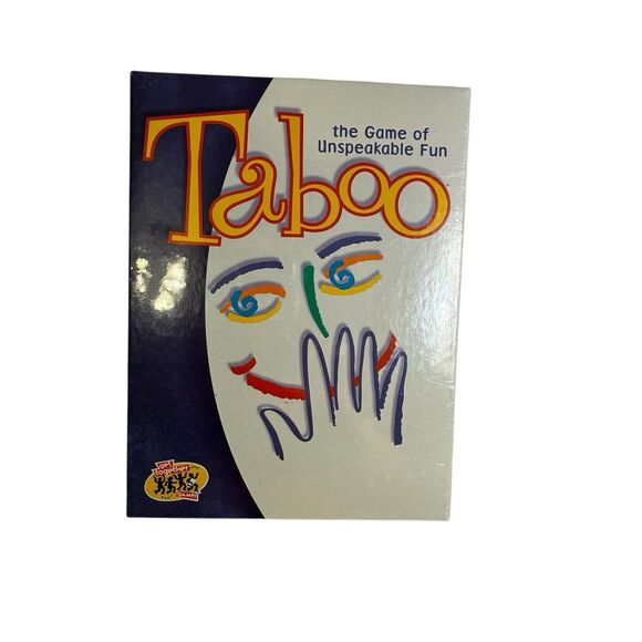 New Taboo Game Of Unspeakable Fun By Hasbro - 504 Cards, Buzzer, Timer, Buzzer - Picture 1 of 5